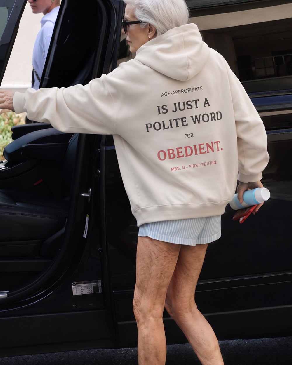 Age-Appropriate Is Just Obedient — Premium hoodie